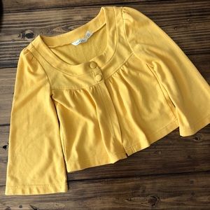 Mustard cardigan